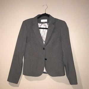NWOT Calvin Klein Grey Blazer Size 4